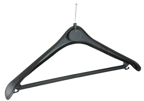 CINTRE PLASTIQUE NOIR ANTIVOL – Gadget de cuisine – HygiRéa