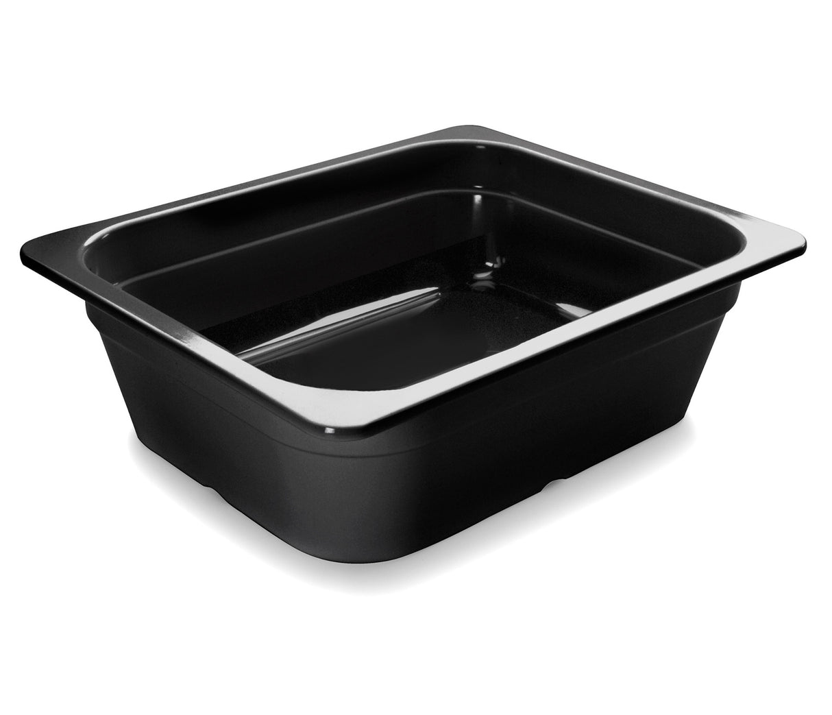 BAC MÉLAMINE NOIR GN 1/2 265X325X100 MM