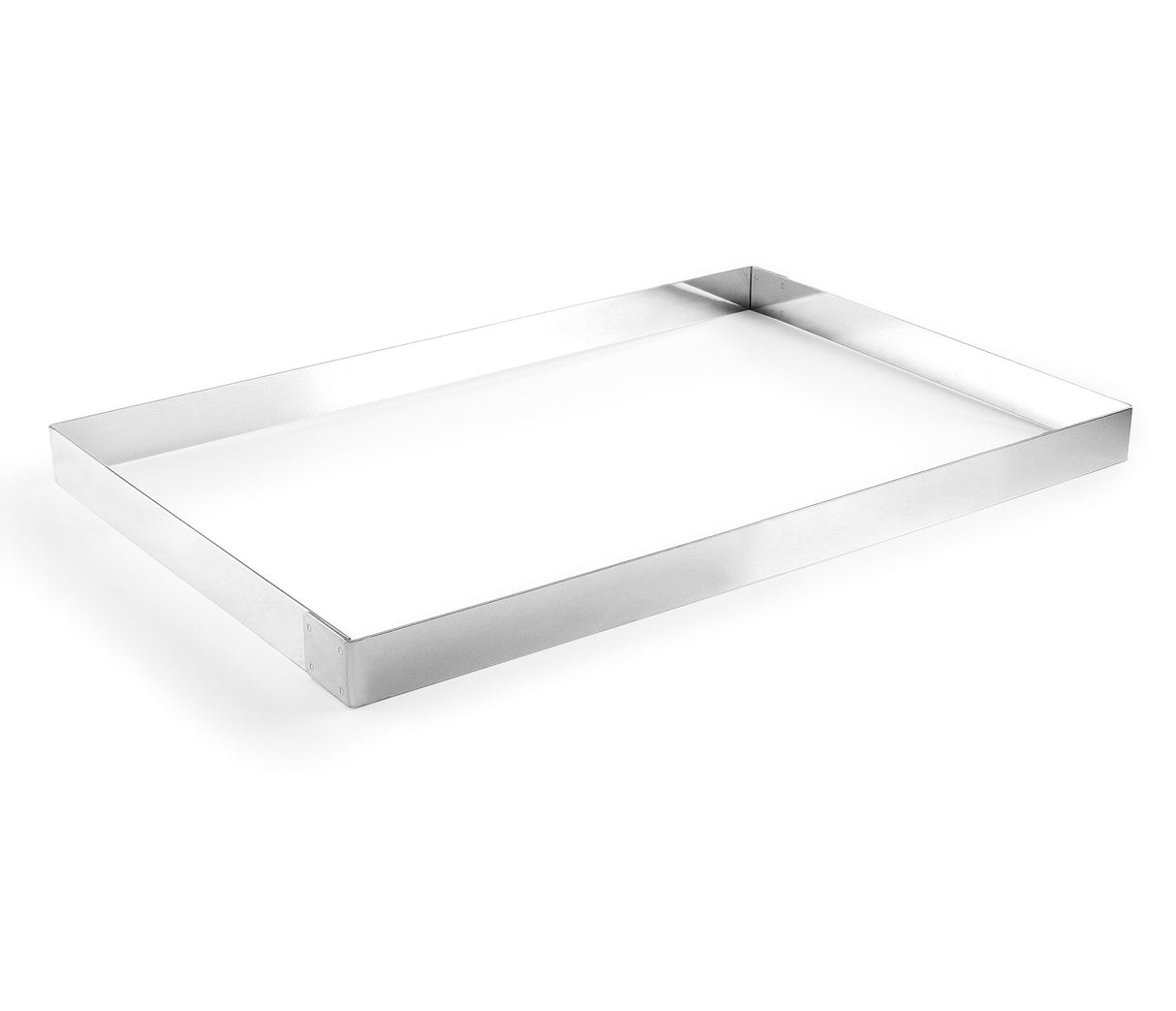 RECTANGLE INOX 18/10 31x48x5 CM.