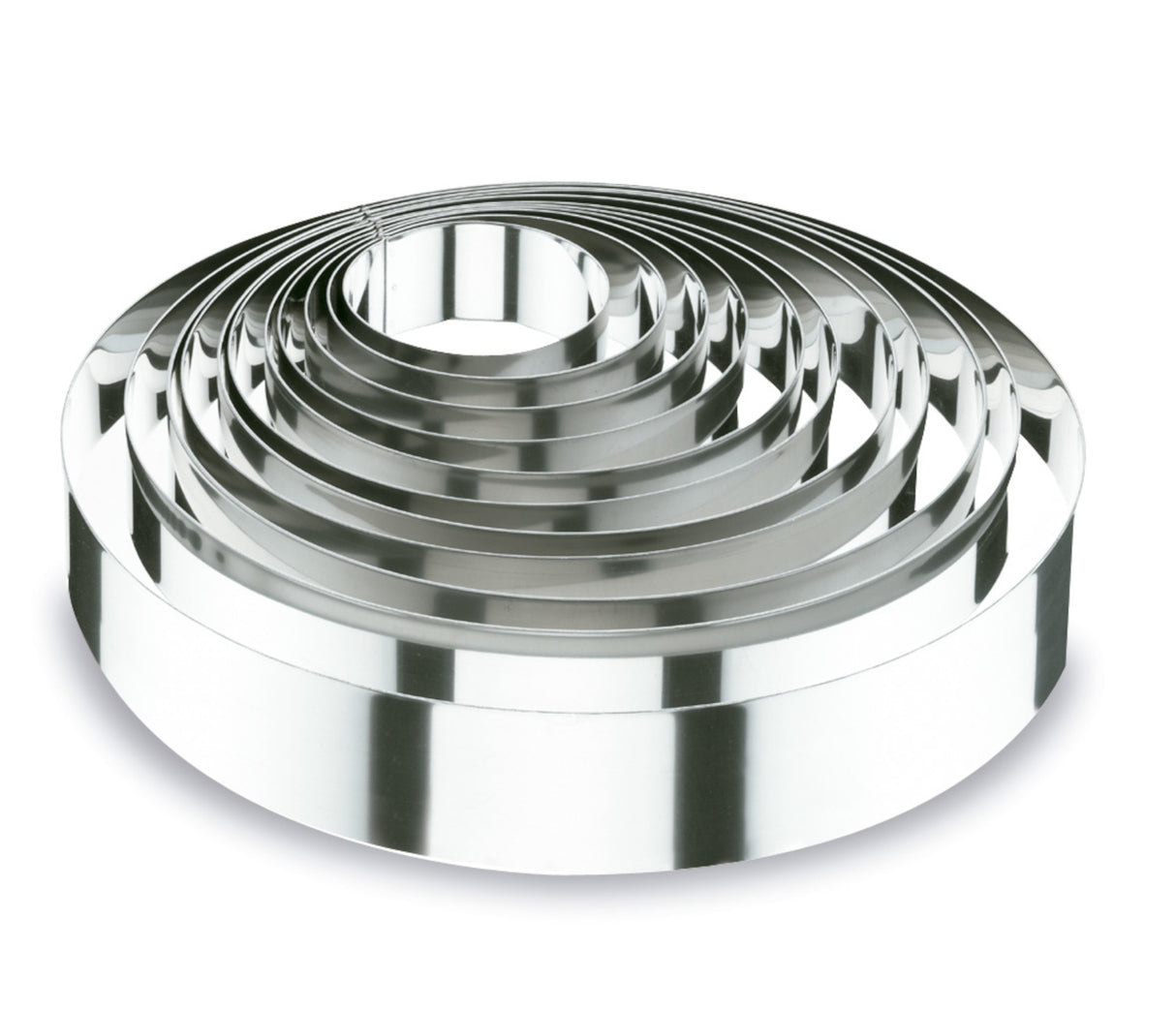 CERCLE A MOUSSE 20x4 CM.-18/10