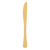 Lot de 2 couteaux Gold inox or