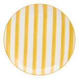 Assiette plate Charlie diam 27 cm jaune