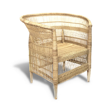 FAUTEUIL TRADITIONNEL DU MALAWI EN ROTIN 76X50X77 CM ZOMBA – Les assises – HygiRéa