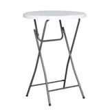 NIMES TABLE COCKTAIL Ø80/110 – Table Réception – HygiRéa