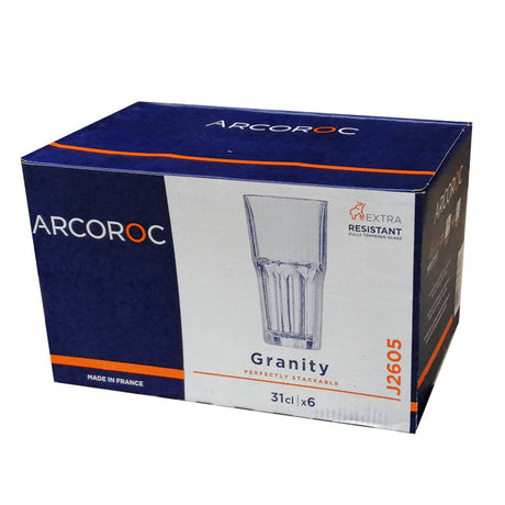 CHOPE FORME HAUTE GRANITY 31CL ARCOROC – Chope et gobelet – HygiRéa