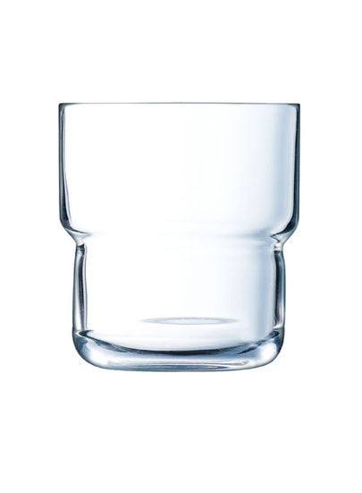 GOBELET FORME BASSE 22CL LOG TRANSPARENT ARC – Chope et gobelet – HygiRéa