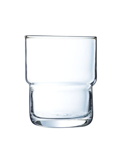 GOBELET FORME HAUTE LOG 16CL TRANSPARENT ARC – Chope et gobelet – HygiRéa