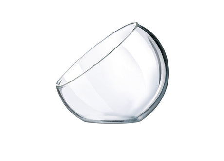 COUPE A GLACE 1/2 SPHERE EN VERRE TRANSPARENT – Complément table – HygiRéa