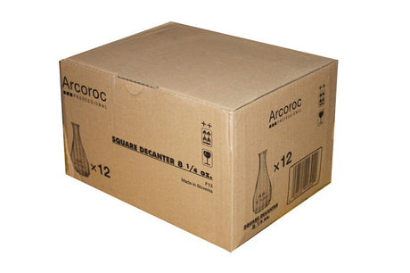 CARAFON CARRE 0,25L ARCOROC – Carafe, pichet et bouteille – HygiRéa