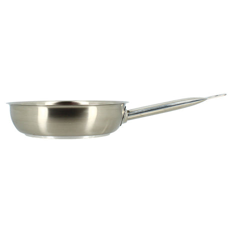 POÊLE PROFESSIONNEL 20CM EN ACIER INOXYDABLE – Poêle, poêlon et sauteuse – HygiRéa