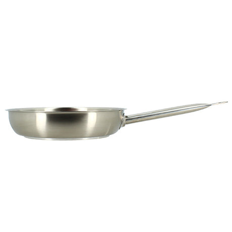 POÊLE PROFESSIONNEL 24CM EN ACIER INOXYDABLE – Poêle, poêlon et sauteuse – HygiRéa