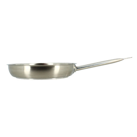 POÊLE PROFESSIONNEL 28CM EN ACIER INOXYDABLE – Poêle, poêlon et sauteuse – HygiRéa