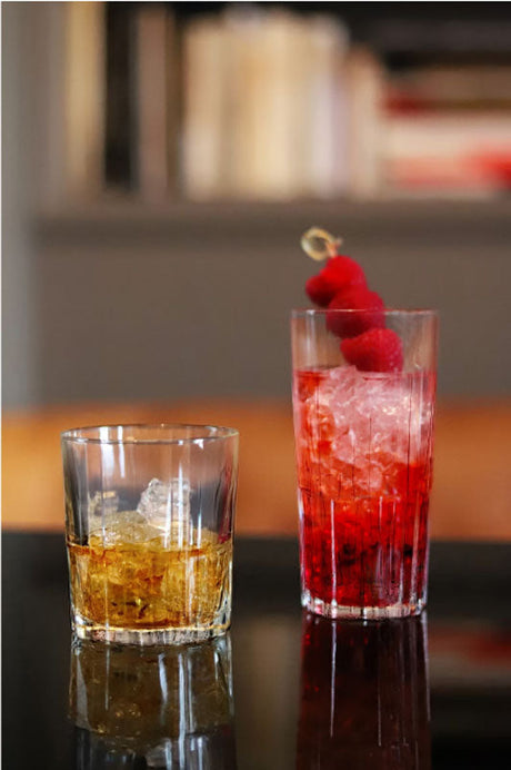CHOPE FORME BASSE JAZZ 26CL EN VERRE TREMPE – Chope et gobelet – HygiRéa