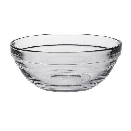 COUPELLE LYS EMPILABLE 12CM 31CL EN VERRE TREMPÉ TRANSPARENT – Complément table – HygiRéa
