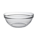 SALADIER GIGOGNE EMPILABLE 17CM EN VERRE TREMPÉ TRANSPARENT – Complément table – HygiRéa