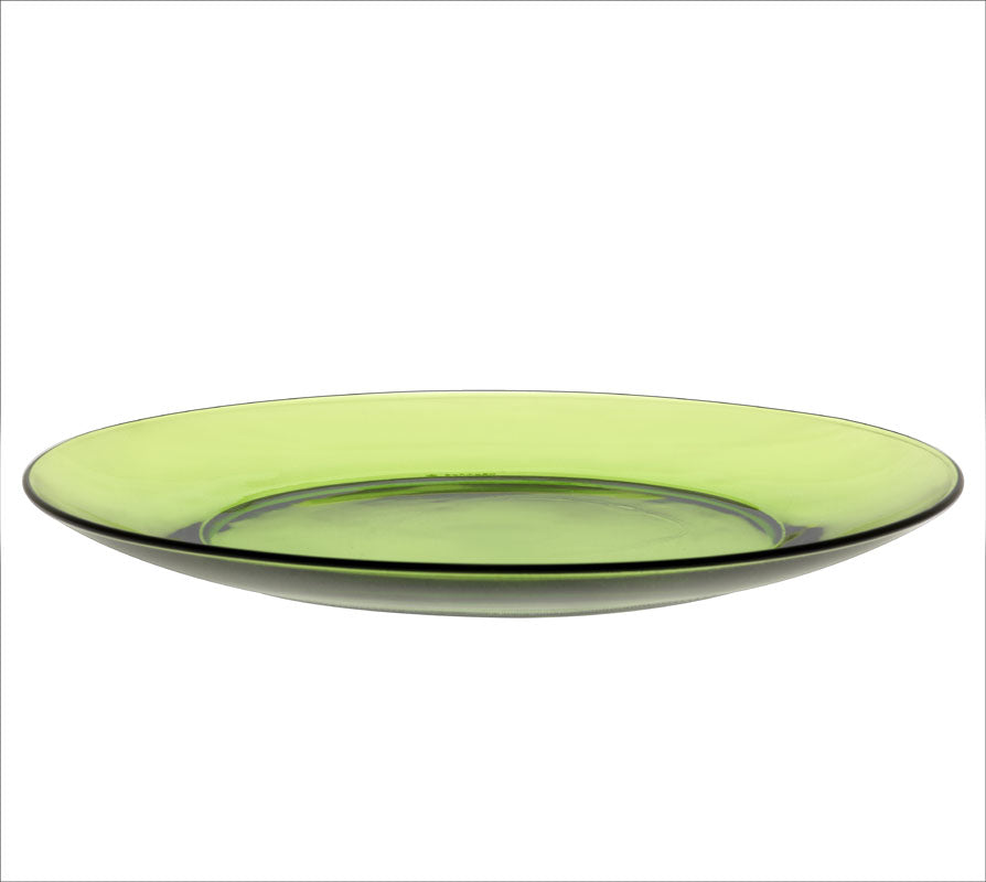 ASSIETTE PLATE LYS VERT 23.5CM – Assiette – HygiRéa