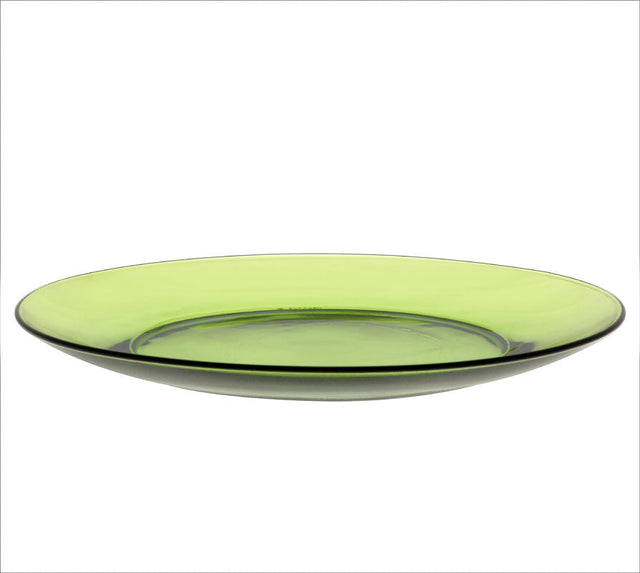 ASSIETTE PLATE LYS VERT 23.5CM – Assiette – HygiRéa