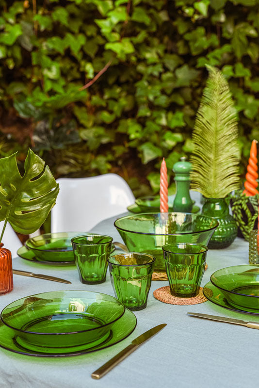 ASSIETTE DESSERT LYS
VERT 19CM