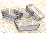 RAVIER EMPILABLE 15CM TRANSPARENT NOUVEAU MODELE – Complément table – HygiRéa