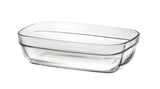 RAVIER EMPILABLE 15CM TRANSPARENT NOUVEAU MODELE – Complément table – HygiRéa