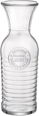 CARAFE OFFICINA 1L TRANSPARENT AVEC JAUGE – Carafe, pichet et bouteille – HygiRéa