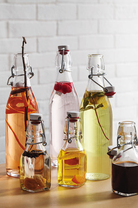 BOUTEILLE SWING 0.50L EN VERRE TRANSPARENT – Carafe, pichet et bouteille – HygiRéa
