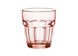 CHOPE FORME BASSE LOUNGE 27CL PEACH VERRE TREMPÉ – Chope et gobelet – HygiRéa