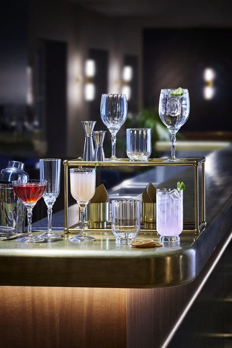VERRE A PIED EAU FLORIAN 38CL TRANSPARENT – Verre à pied – HygiRéa