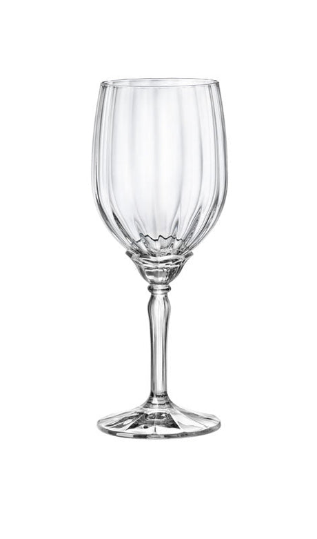 VERRE A PIED EAU FLORIAN 38CL TRANSPARENT – Verre à pied – HygiRéa