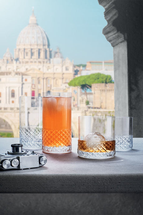 CHOPE FORME BASSE ROMA 1960 WHISKY 30CL – Chope et gobelet – HygiRéa