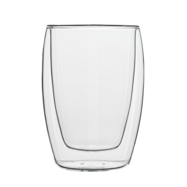 BOITE 2 TASSES THERMIC GLASS 27CL EN VERRE DOUBLE PAROI – Petit déjeuner – HygiRéa