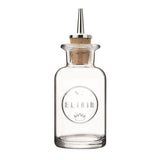 BOUTEILLE ELIXIR 10CL N°2 EN VERRE AVEC BEC VERSEUR – Carafe, pichet et bouteille – HygiRéa