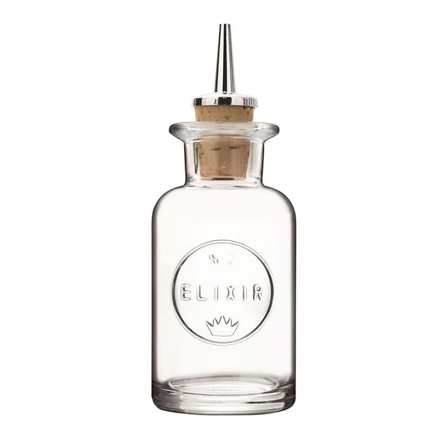 BOUTEILLE ELIXIR 10CL N°2 EN VERRE AVEC BEC VERSEUR – Carafe, pichet et bouteille – HygiRéa
