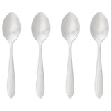 Lot de 4 cuillères à café Nevis inox