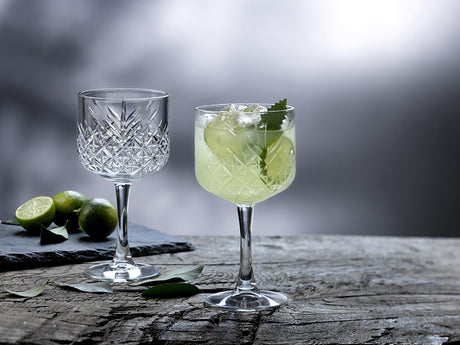 VERRE A PIED 55CL GIN T TIMELESS VERRE TRANSPAR. – La verrerie – HygiRéa