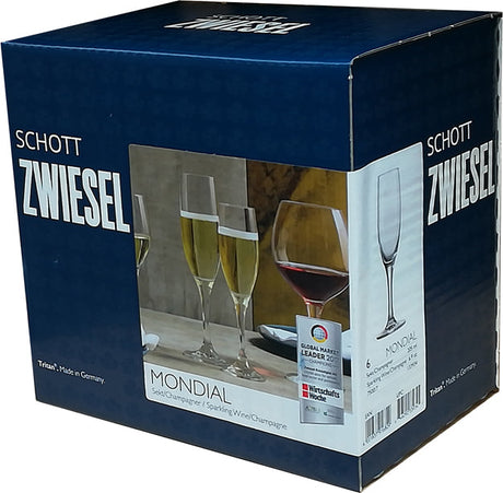 VERRE A PIED FLUTE NUMERO 7 MONDIAL 20,5CL – Verre à pied – HygiRéa