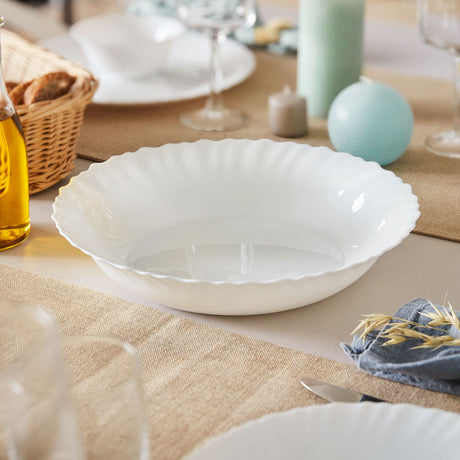 PLAT CREUX 28CM FESTON – Assiette – HygiRéa