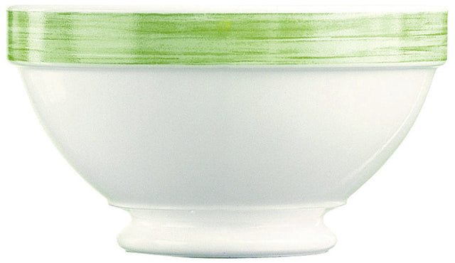 BOL BRUSH VERT 12CM EMPILABLE – Petit déjeuner – HygiRéa