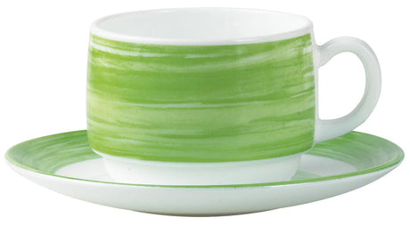 TASSE BRUSH VERT 19CL – Petit déjeuner – HygiRéa