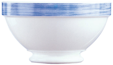 BOL BRUSH BLEU 13CM EMPILABLE – Petit déjeuner – HygiRéa