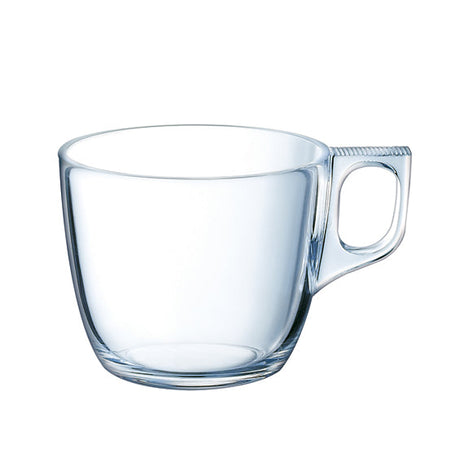 TASSE 22CL VOLUTO VERRE TRANSPARENT L3692 ARC – Petit déjeuner – HygiRéa