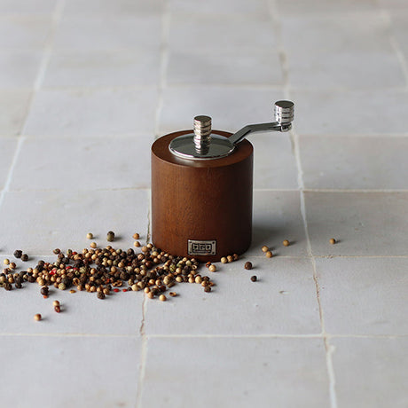 MOULIN À POIVRE À MANIVELLE INOX 9CM – Moulin et condiment – HygiRéa