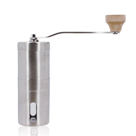 MOULIN À CAFÉ À MANIVELLE ACIER INOXYDABLE ISAAK – Café et thé – HygiRéa