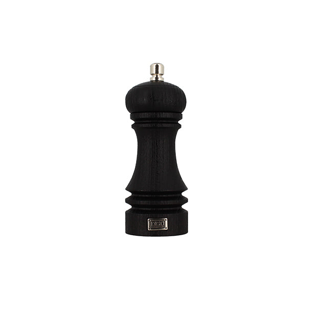 MOULIN À POIVRE RECYCLÉ 15CM EN BOIS DE HÊTRE NOIR – Moulin et condiment – HygiRéa
