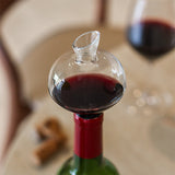 AÉRATEUR À VIN VERSEUR DELUXE EN VERRE ET SILICONE DELUXE – Accessoire du vin – HygiRéa