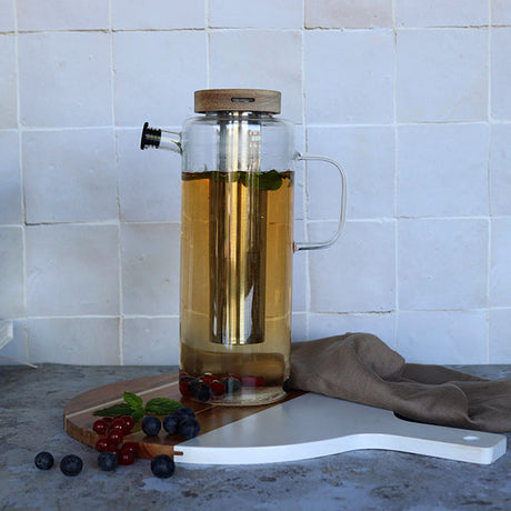 CARAFE INFUSEUR EN VERRE 1L50 GUSTAVE – Café et thé – HygiRéa
