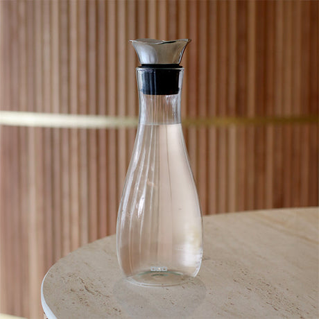 CARAFE ADAM 1200ML EN VERRE BOROSILICATE BOUCHON ACIER INOXYDABLE – Carafe, pichet et bouteille – HygiRéa