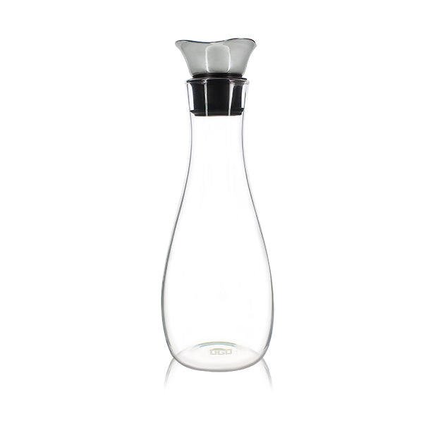 CARAFE ADAM 1200ML EN VERRE BOROSILICATE BOUCHON ACIER INOXYDABLE – Carafe, pichet et bouteille – HygiRéa