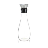 CARAFE ADAM 1200ML EN VERRE BOROSILICATE BOUCHON ACIER INOXYDABLE – Carafe, pichet et bouteille – HygiRéa
