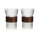LOT DE 2 TASSES KARL 250ML EN VERRE BOROSILICATE TRANSPARENT – Café et thé – HygiRéa